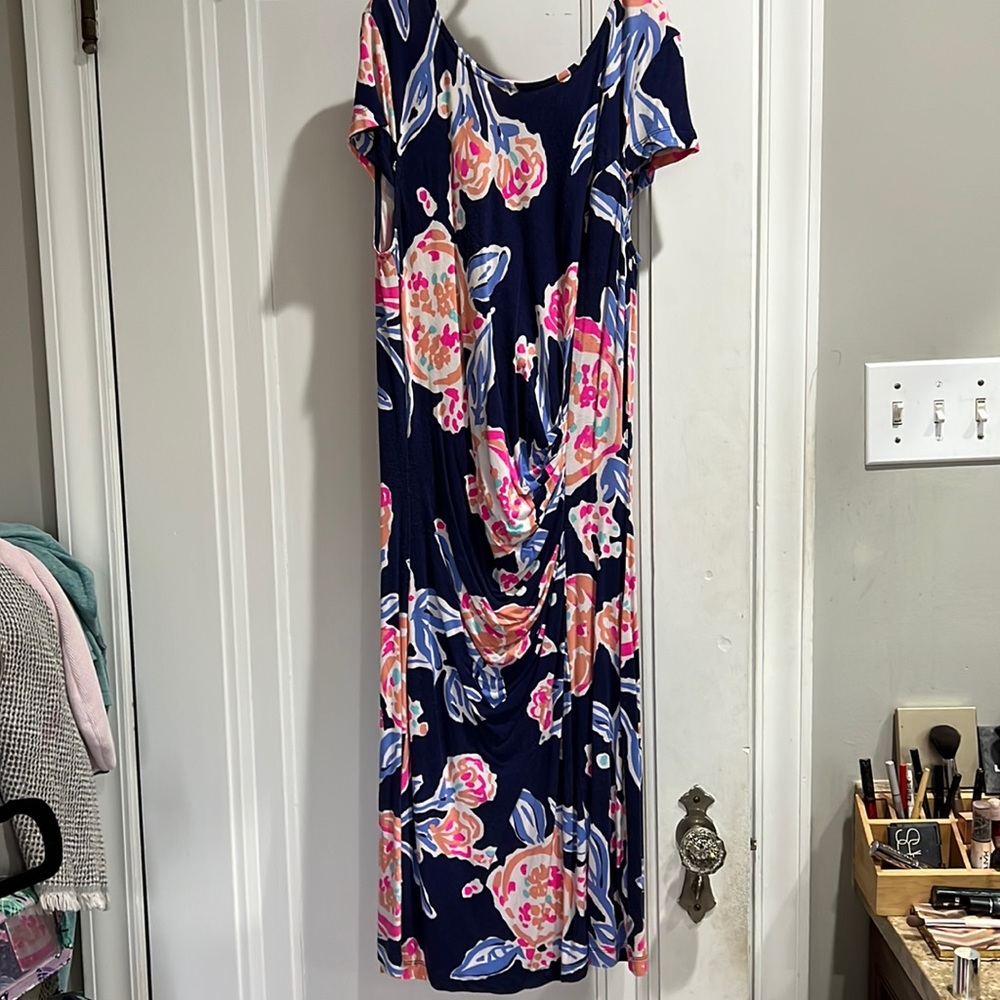 Lilly Pulitzer faux wrap dress size M